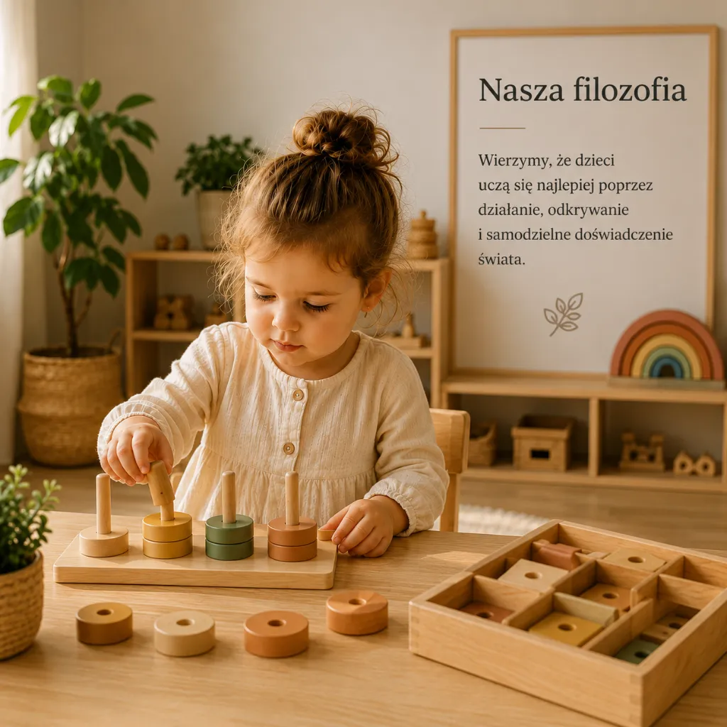 Zabawki edukacyjne wspierające rozwój dziecka.